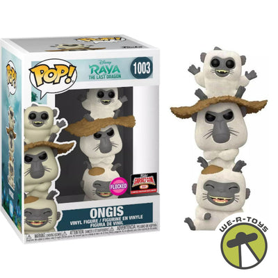 Funko Pop! Disney Raya: Ongis Flocked (2021 Target Con) Vinyl Figure #1003