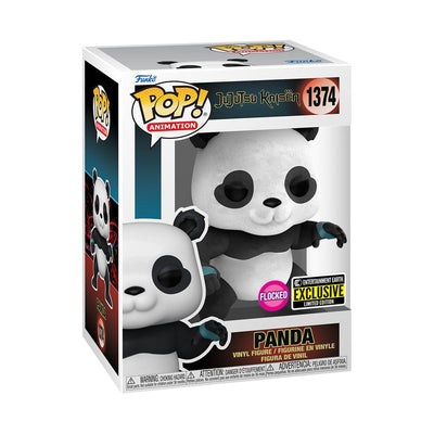 Funko Pop! Jujutsu Kaisen Panda #1374 Flocked EE Exclusive Vinyl Figure