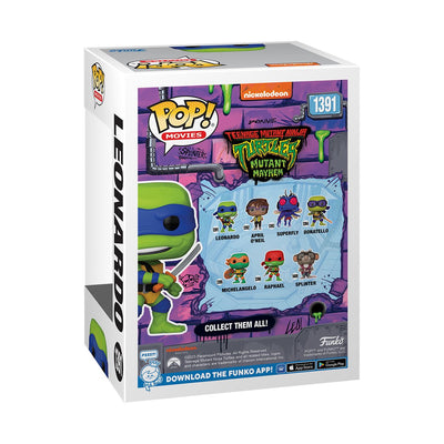 Funko Pop! Teenage Mutant Ninja Turtles Mutant Mayhem: Leonardo Vinyl Figure #1391