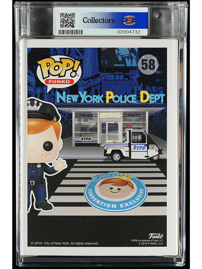Funko Pop! Funko: Officer Freddy PSA Graded Vinyl Figure #58 Cert #02004732