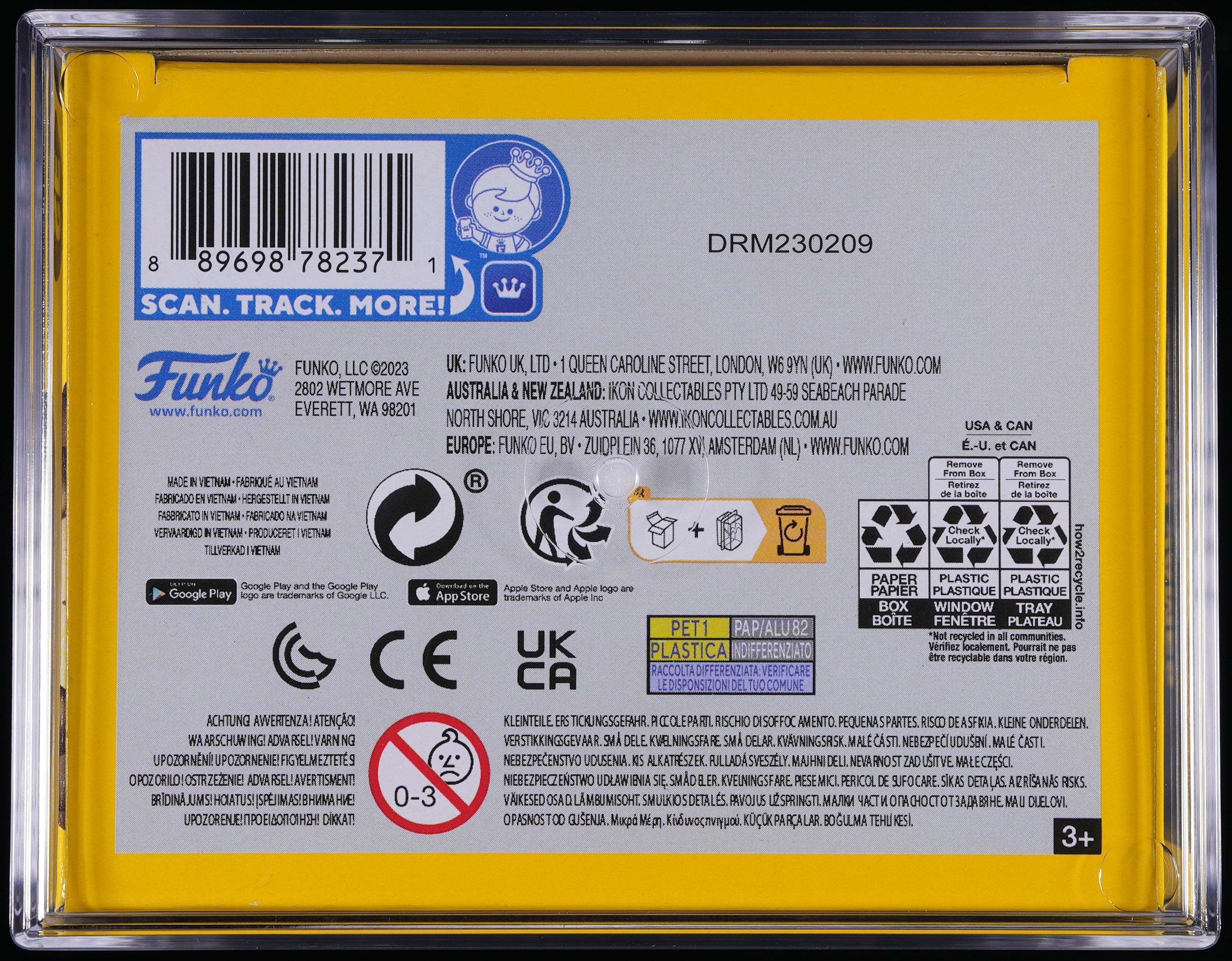 Funko Pop! PSA Graded NBA: LeBron James Gold (All Time Scoring Leader) PSA Graded 9 MINT Vinyl Figure #SE Cert #02308656