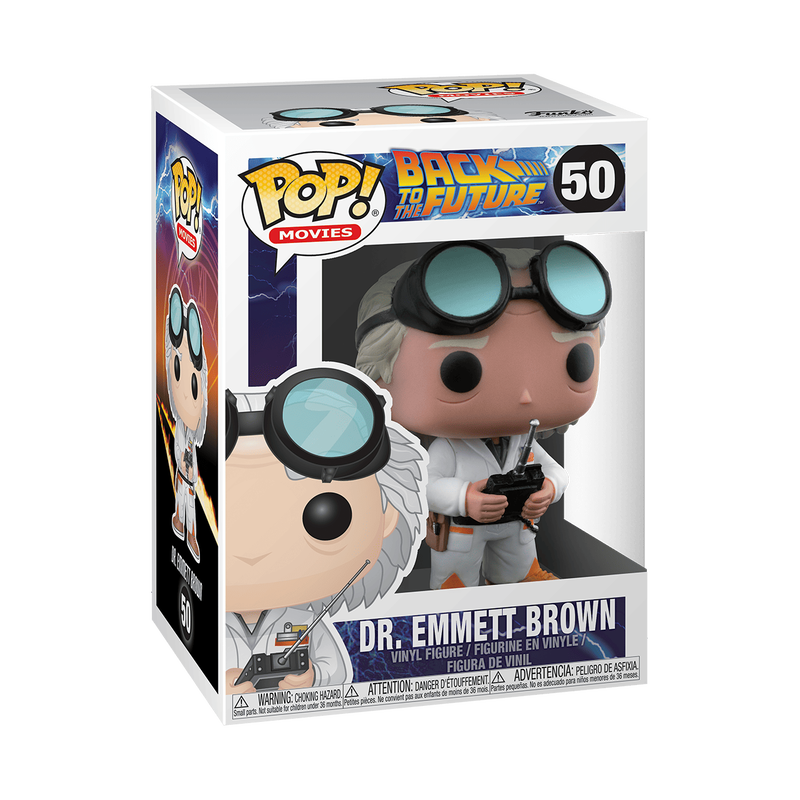 Funko Pop! Back to the Future: Dr. Emmett Brown Vinyl Figure #50