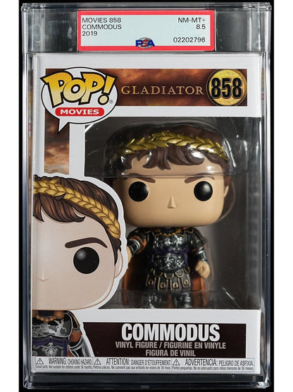 Funko Pop! Gladiator: Commodus PSA Graded Vinyl Figure #858