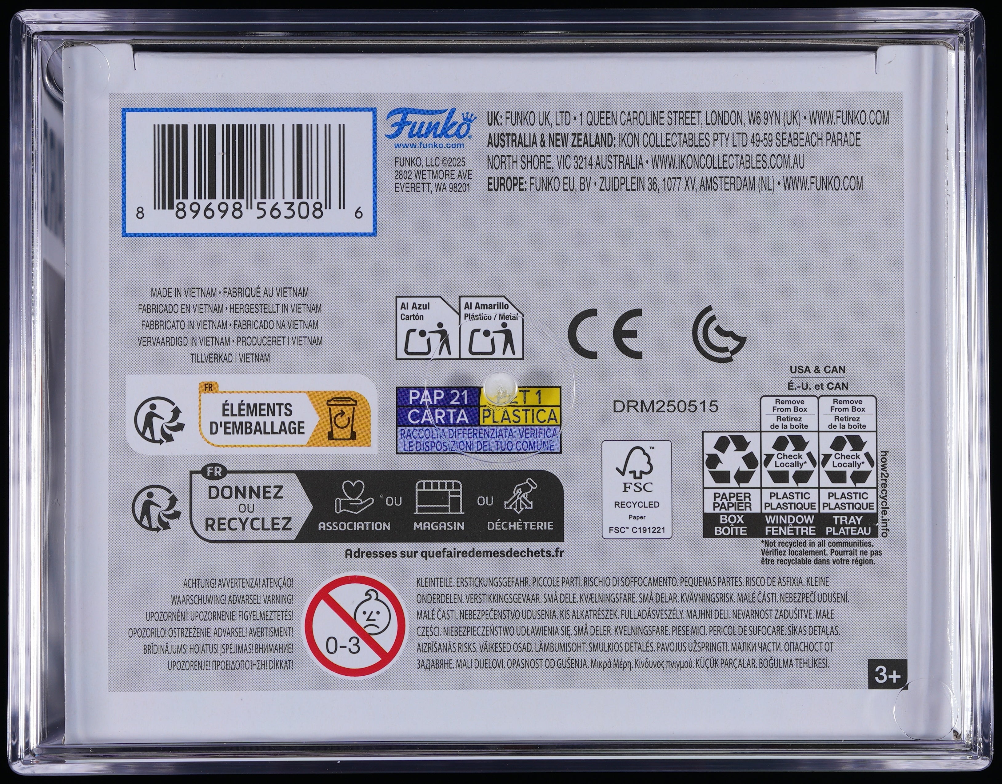 Funko Pop! PSA Graded Pokemon: Charizard PSA Graded 8.5 NM-MT+ Vinyl Figure #843 Cert #02009563
