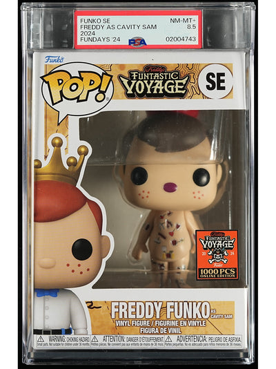 Funko Pop! Funko: Freddy as Cavity Sam PSA Graded Vinyl Figure #SE Cert #02004743