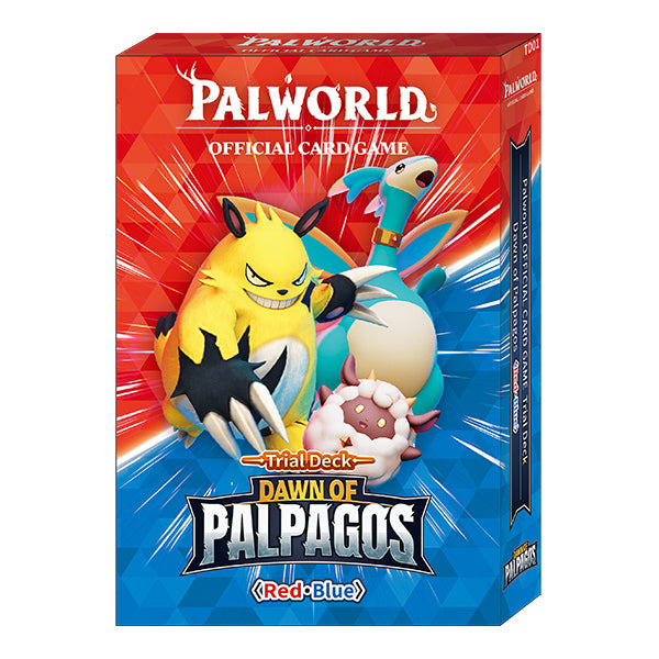 Palworld OCG: Dawn of Palpagos Trial Deck - Red & Blue