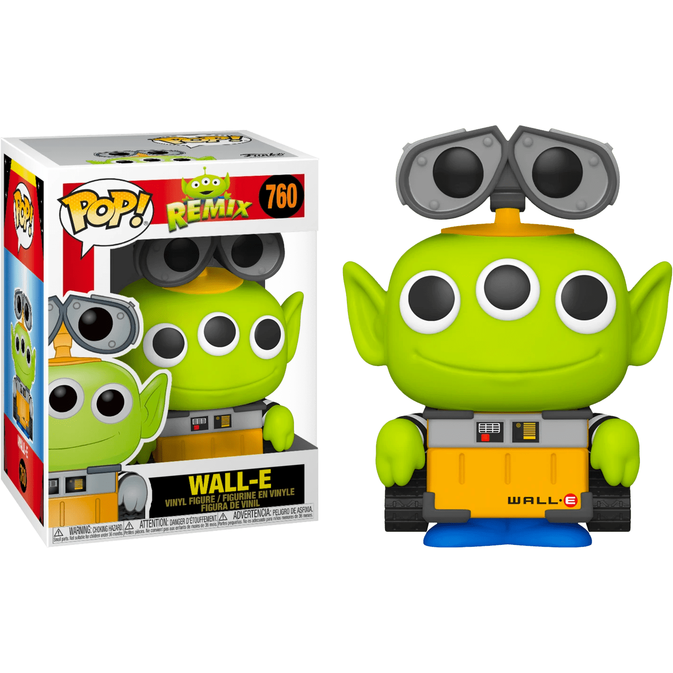 Funko Pop! Disney Remix: Wall-E Alien Remix Vinyl Figure #760