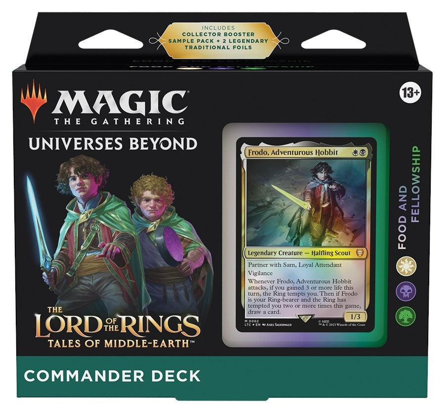 Image for The Lord of the Rings: Tales of Middle-earth Commander Deck - Food and Fellowship - Magic: The Gathering