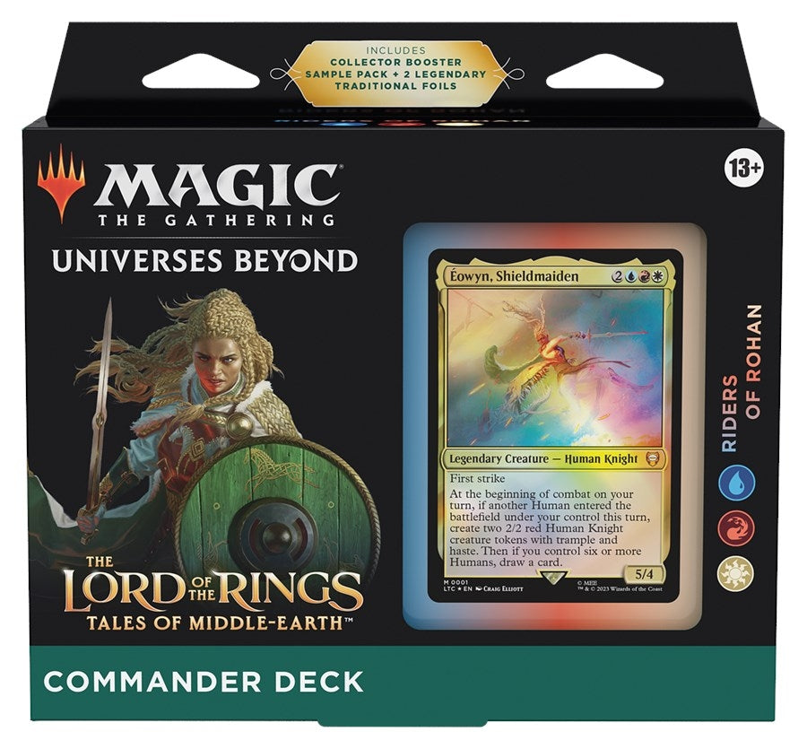 Image for The Lord of the Rings: Tales of Middle-earth Commander Deck - Riders of Rohan - Magic: The Gathering