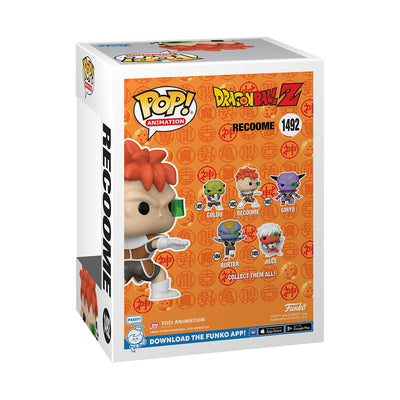 Funko Pop! Dragon Ball Z: Recoome Glow in the Dark EE Exclusive Vinyl Figure #1492