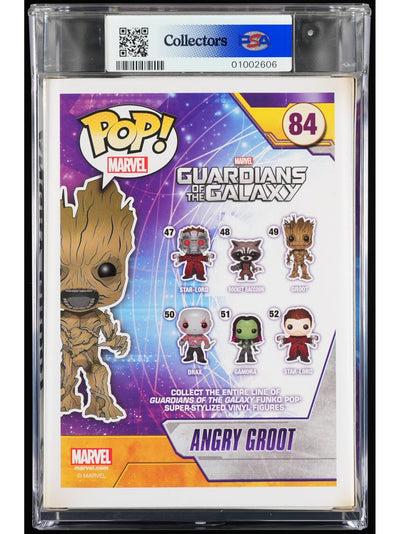 Funko Pop! Guardians of the Galaxy: Angry Groot PSA Graded Vinyl Figure #84