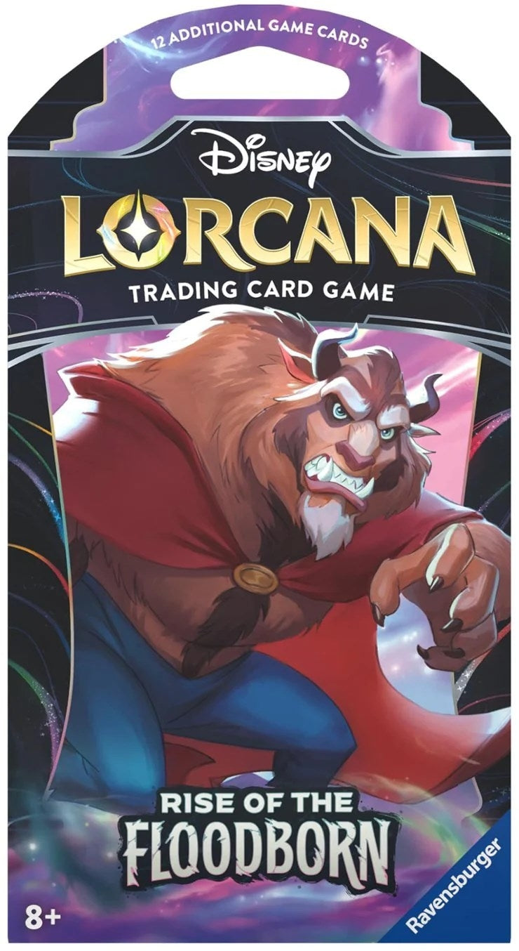 Image for Disney Lorcana: Rise of the Floodborn Sleeved Booster Pack - Disney Lorcana