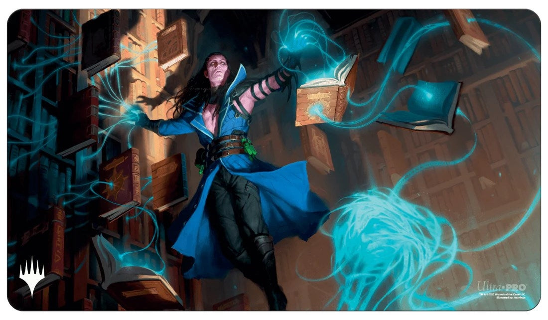 Image for Murders at Karlov Manor Mirko, Obsessive Theorist Standard Gaming Playmat for Magic: The Gathering - Playmats