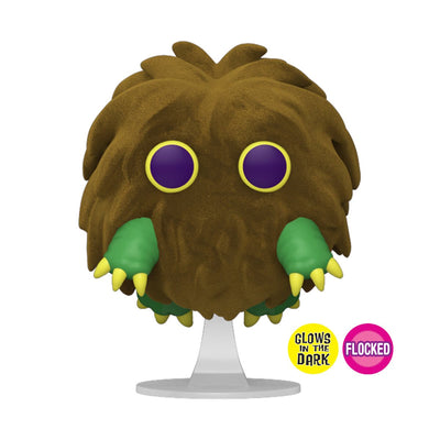 Funko Pop! Yu-Gi-Oh! Kuriboh Flocked Glow in the Dark AAA Exclusive Vinyl Figure #1455