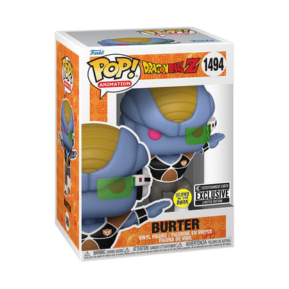 Funko Pop! Dragon Ball Z: Burter Glow in the Dark EE Exclusive Vinyl Figure #1494