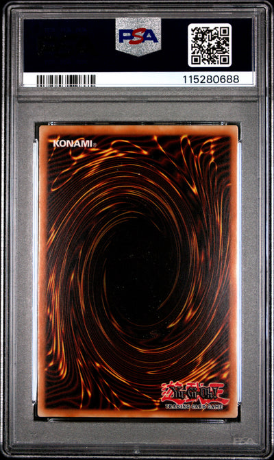 Yu Gi Oh! Ra04 Quarter Century Stampede En096 Meteonis Drytron 1St Edition Collector's Rare PSA 10 GEM MINT Cert #115280688