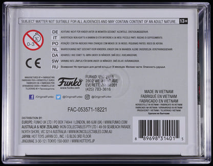 Funko Pop! PSA Graded Marvel: Deadpool with Chimichanga (7-Eleven) PSA Graded 8.5 NM-MT+ Vinyl Figure #349 Cert #02210546