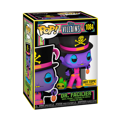 Funko Pop! Disney Villains: Dr. Facilier #1084 Black Light Exclusive Vinyl Figure