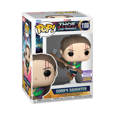 Funko Pop! Marvel Thor Love and Thunder: Gorr's Daughter #1188 Summer Convention 2023 Exclusive Vinyl Figure