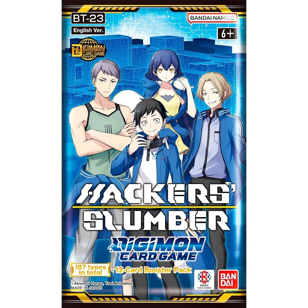 Image for Hackers' Slumber Booster Pack - Digimon Card Game