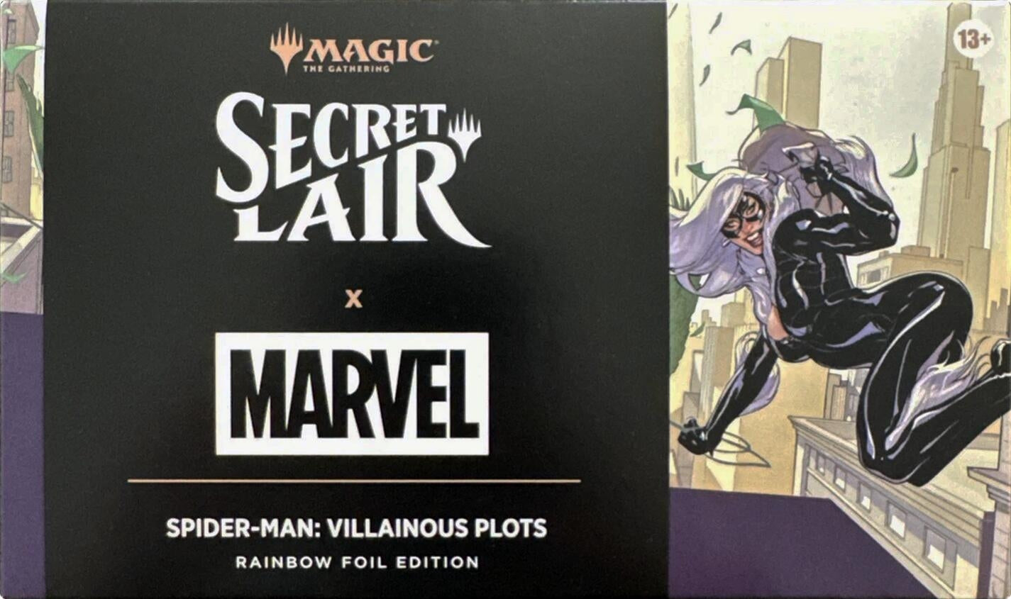 Image for Secret Lair Drop: Secret Lair x Marvel's Spider-Man: Villainous Plots - Rainbow Foil Edition - Magic: The Gathering