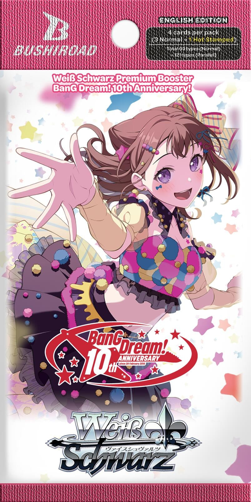 Image for BanG Dream! 10th Anniversary! Premium Booster Pack - Weiss Schwarz