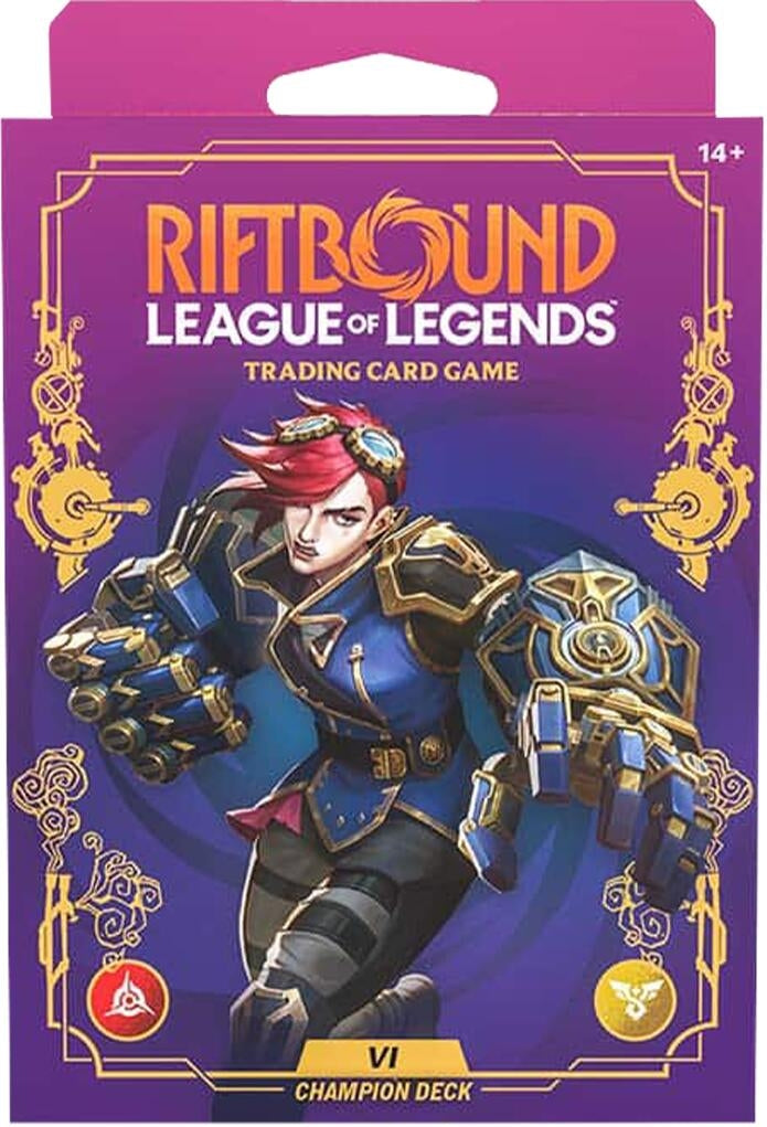 Image for Unleashed - Champion Deck (Vi) - Riftbound: League of Legends Trading Card Game