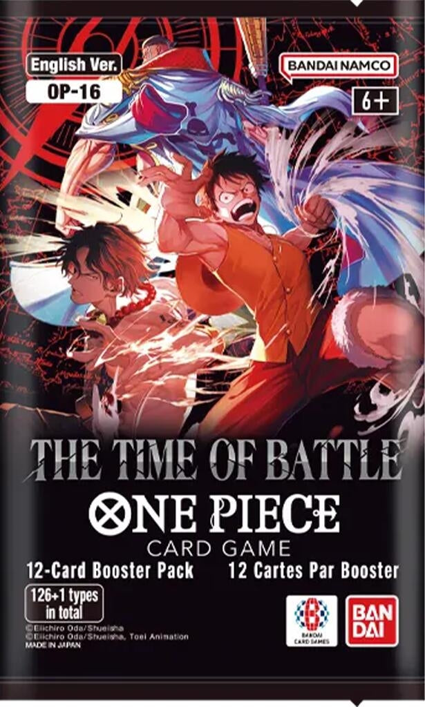 ワンピース カードゲーム ONE PIECE Card Battle Time2 BOXes,sealed One Piece TCG: The Time of Battle Booster Pack – Boxed Vinyl