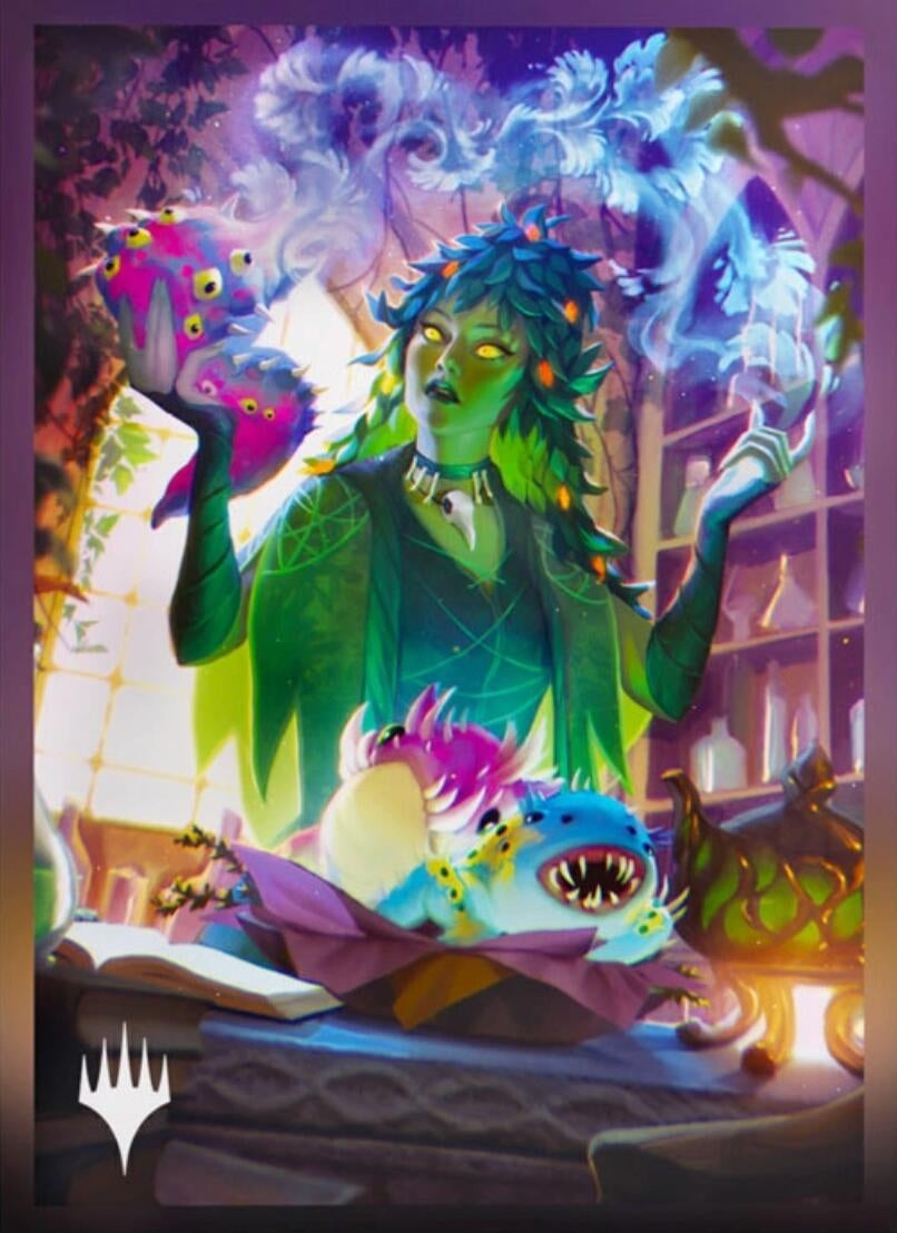 Image for Magic: The Gathering Lorwyn Eclipsed Premium Art Sleeves - Dina, Essence Brewer - Card Sleeves