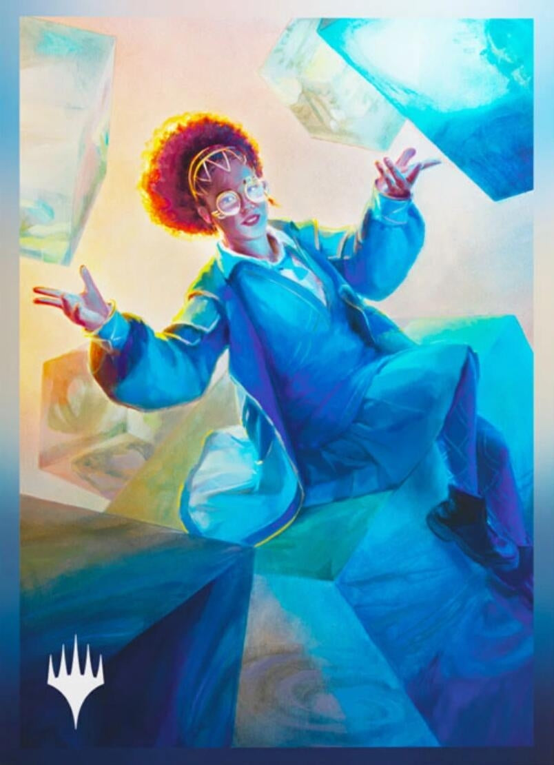 Image for Magic: The Gathering Lorwyn Eclipsed Premium Art Sleeves - Zimone, Infinite Analyst - Card Sleeves