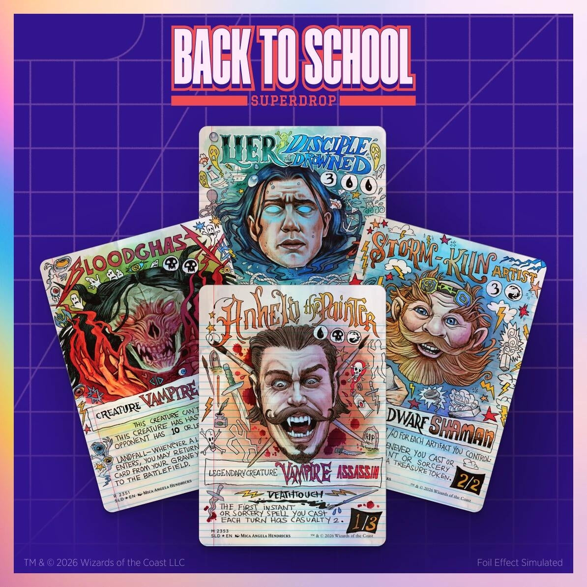 Image for Secret Lair Drop: Notebook Genius - Traditional Foil Edition - Magic: The Gathering