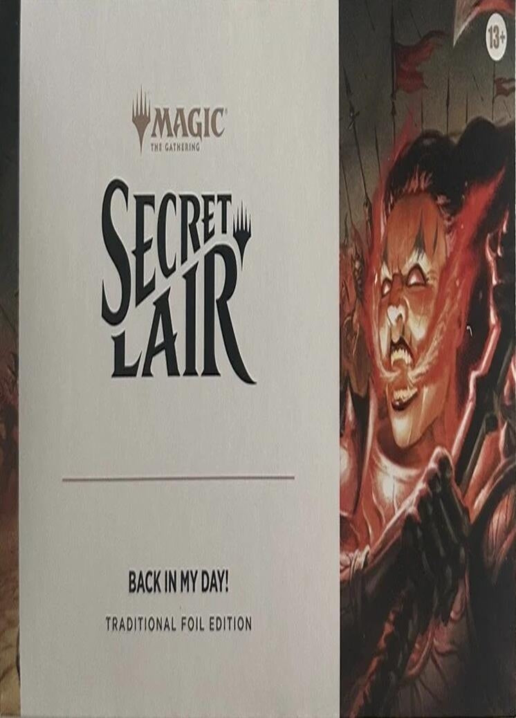 Image for Secret Lair Drop: Back in My Day! - Traditional Foil Edition - Magic: The Gathering