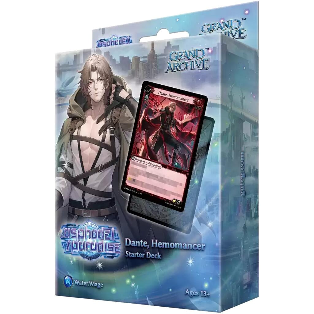 Image for .asphodel/paradise Starter Deck - Dante, Hemomancer - Grand Archive TCG
