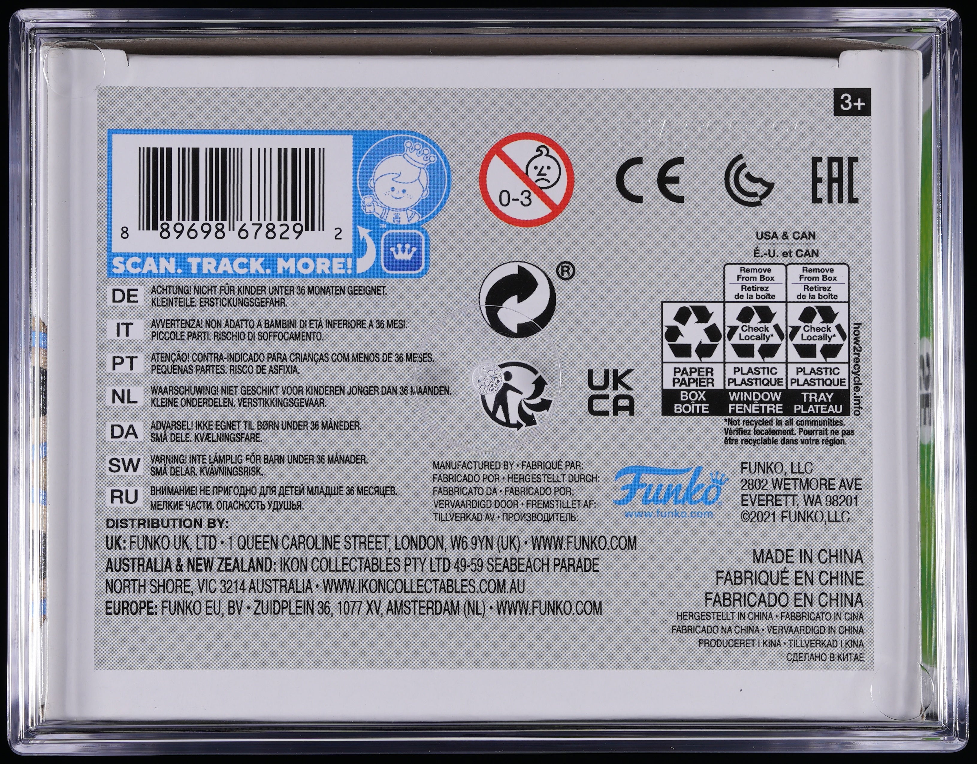 Funko Pop! PSA Graded Freddy Funko: Freddy Funko (2022 SDCC Hall H) PSA Graded 8.5 NM-MT+ Vinyl Figure #SE Cert #01008923