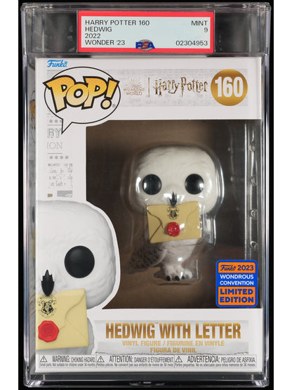 Funko Pop! Harry Potter: Hedwig PSA Graded Vinyl Figure #160 Cert #02304953