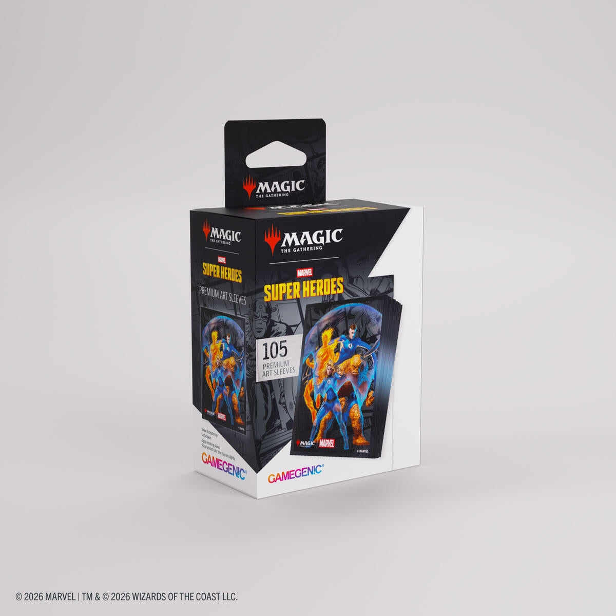 Image for Magic: The Gathering Marvel Superheroes Premium Art Sleeves - The Fantastic Four - Card Sleeves