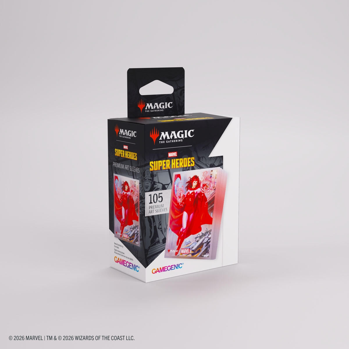 Image for Magic: The Gathering Marvel Superheroes Premium Art Sleeves - The Scarlet Witch - Card Sleeves