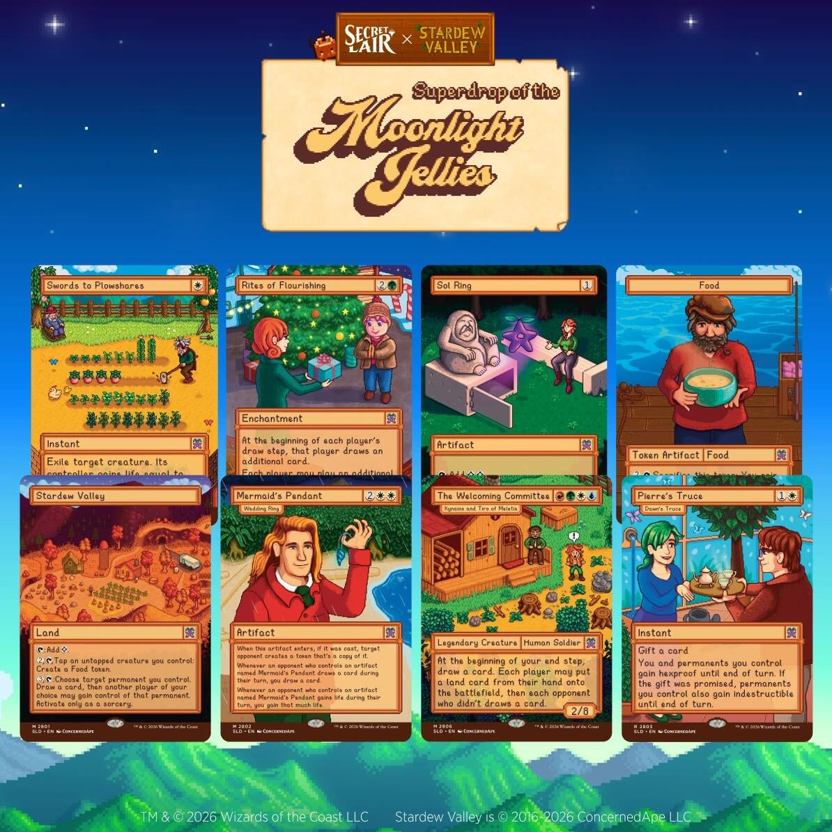 Image for Secret Lair Drop: Secret Lair x Stardew Valley: Welcome to Stardew Valley - Non-Foil Edition - Magic: The Gathering