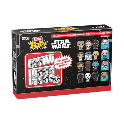 Funko Bitty Pop! Star Wars Han Solo Mini-Figure 4-Pack Series 3