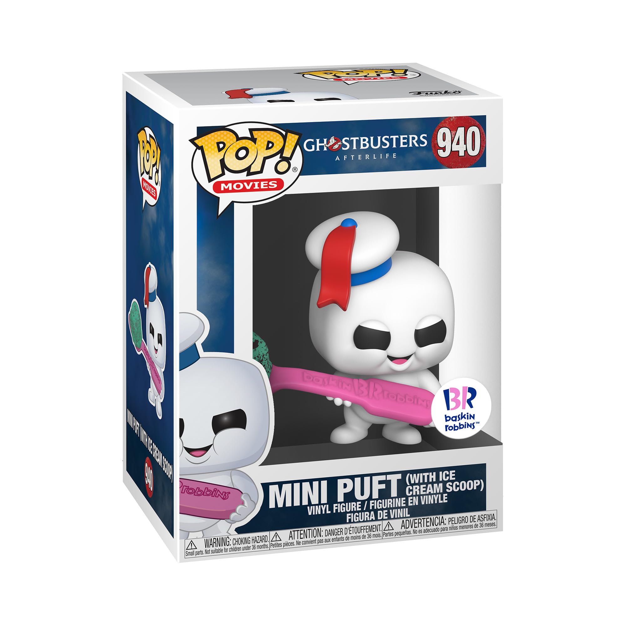 Ghostbusters: Mini Puft with Ice Cream Scoop (Baskin Robbins)