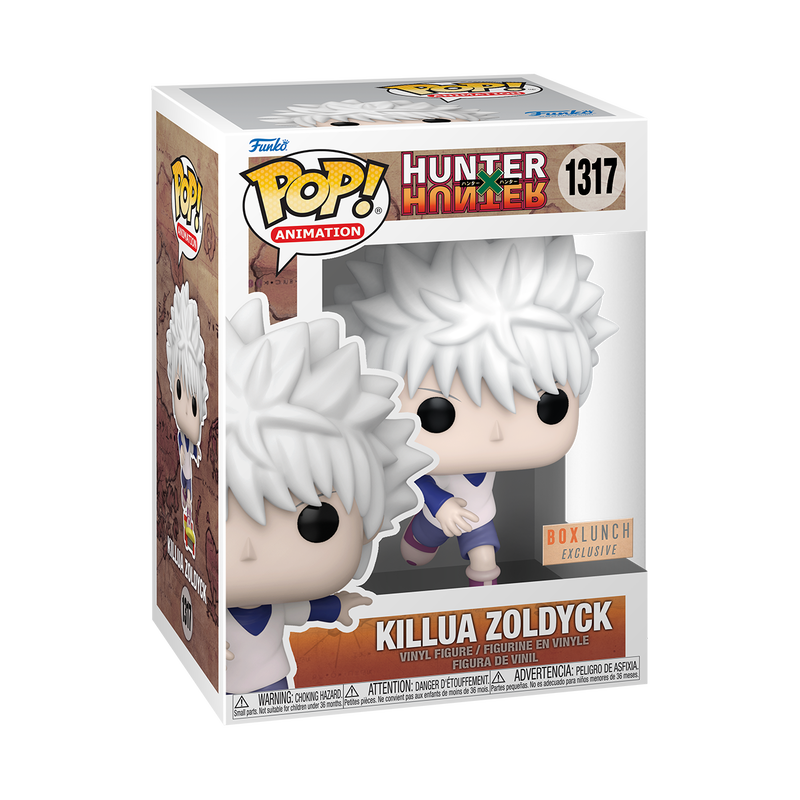 Funko Pop! Anime Hunter x Hunter: Killua Zoldyck (Skateboarding) #1317 BoxLunch Exclusive Vinyl Figure