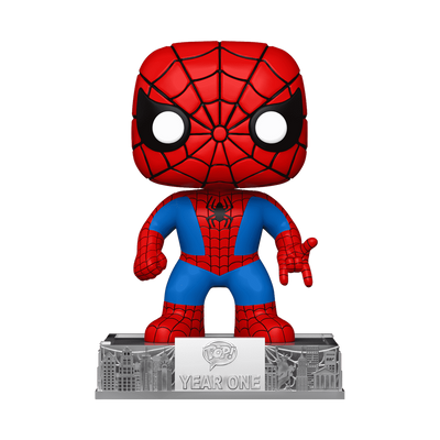Funko Pop! Marvel Classics Spider-Man (Funko 25th Anniversary) Box