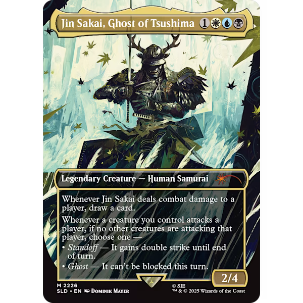 Magic The Gathering: Secret Lair x Ghost of Tsushima (Non-Foil)