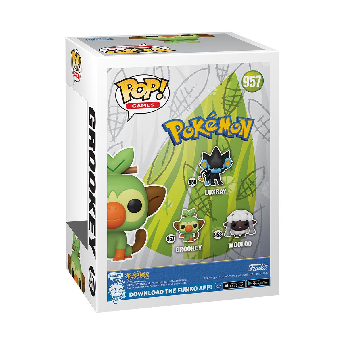 Funko Pop! Pokemon: Grookey Vinyl Figure #957
