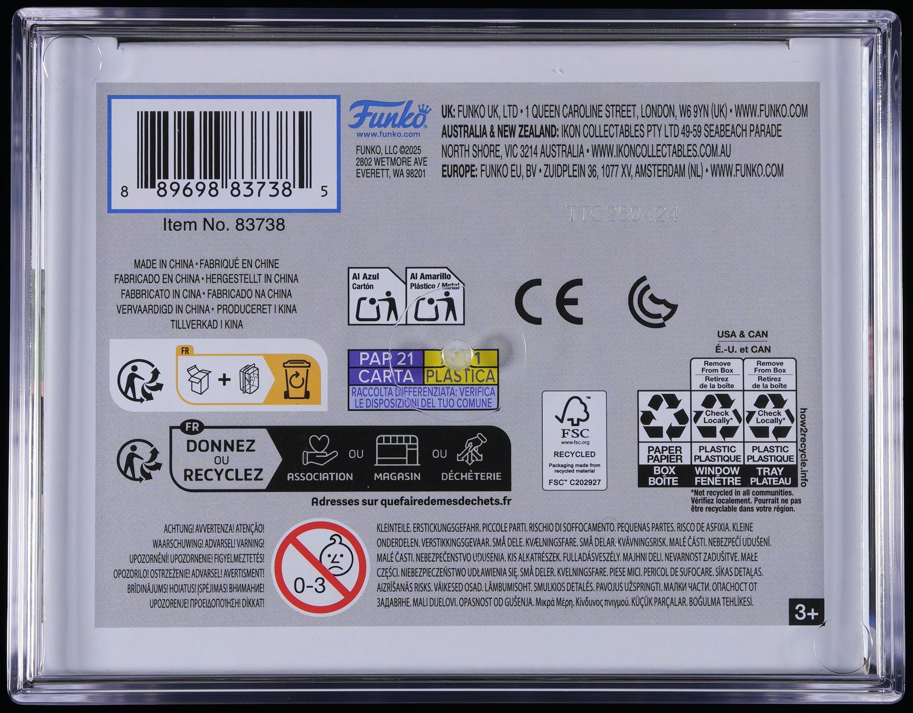 Funko Pop! PSA Graded Magic The Gathering: Fblthp PSA Graded 8.5 NM-MT+ Vinyl Figure #1095 Cert #02309151