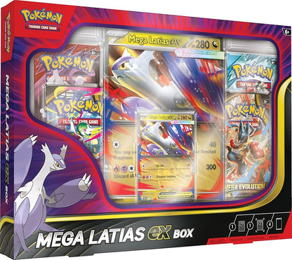 Pokemon TCG: Mega Latias ex Figure Collection Box