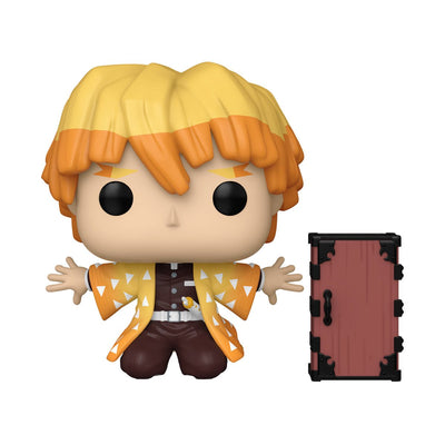 Funko Pop! Demon Slayer: Zenitsu Agatsuma Protecting Nezuko's Box EE Exclusive Vinyl Figure #1488