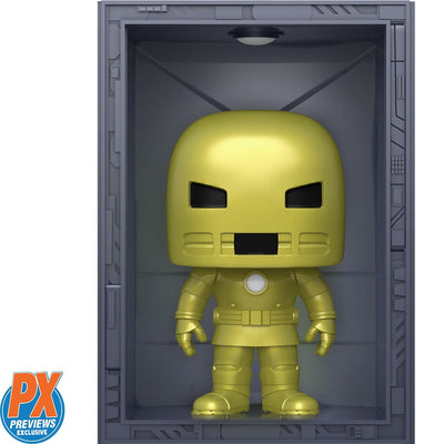 Funko Pop! Deluxe Marvel Iron Man Hall of Armor: Iron Man Model 1 Vinyl Figure #1035