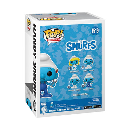 Funko Pop! The Smurfs: Handy Smurf Vinyl Figure #1519