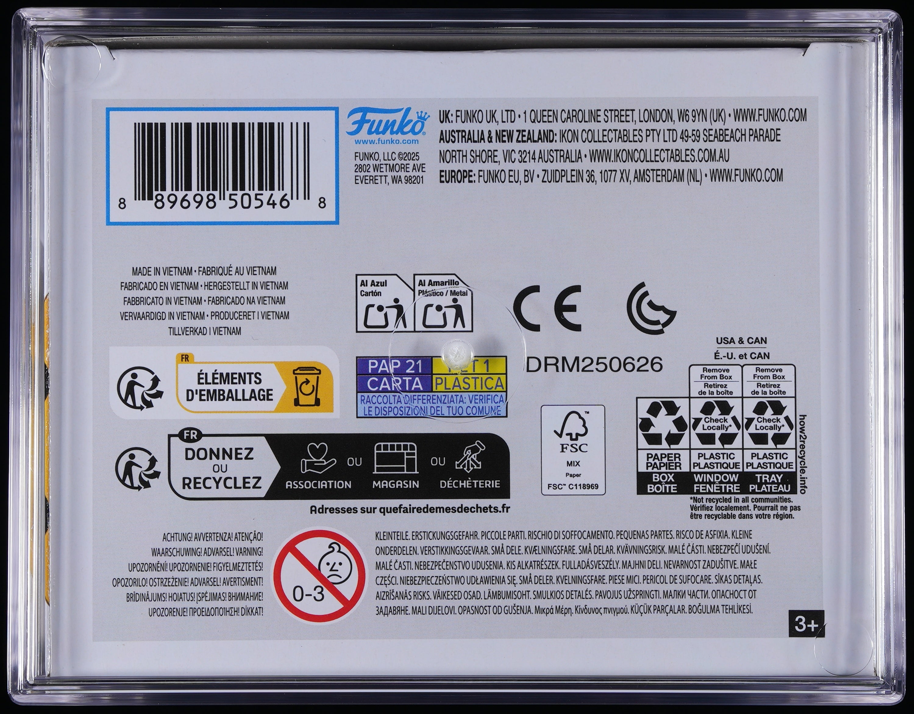 Funko Pop! PSA Graded Pokemon: Jolteon PSA Graded 8.5 NM-MT+ Vinyl Figure #628 Cert #02111801